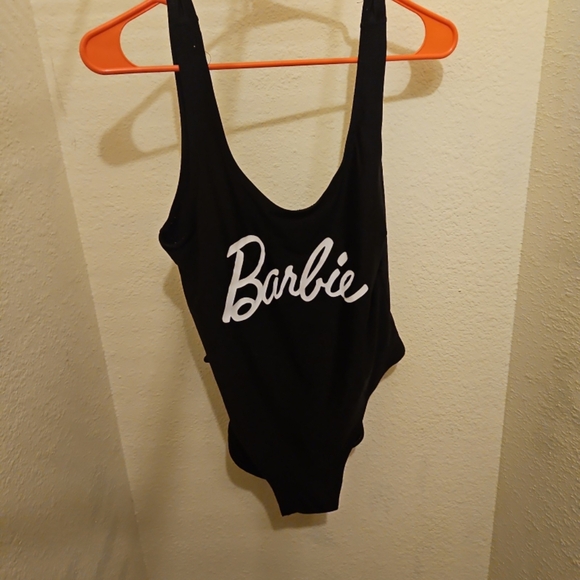 Barbie Black and White Bodysuit One Piece - Picture 1 of 4